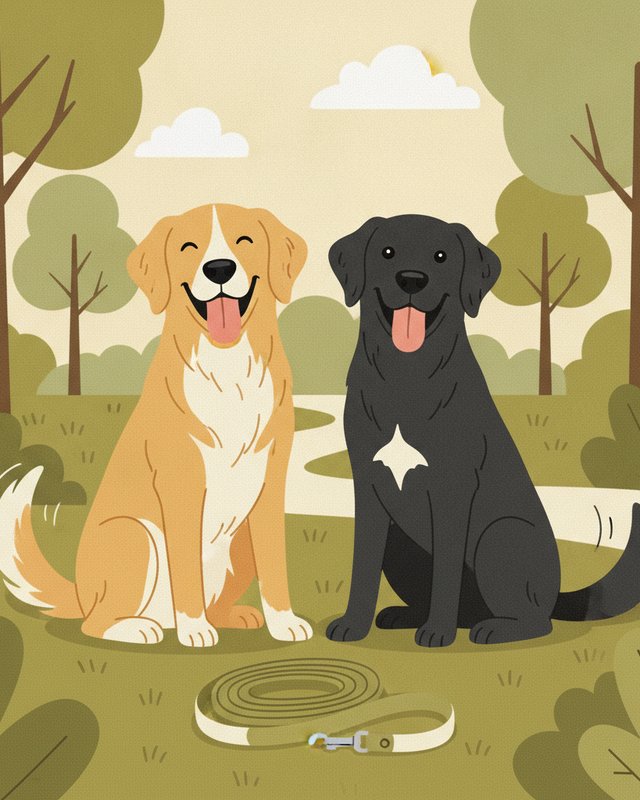 Happy dogs cared for by Dog Sitting by Josh